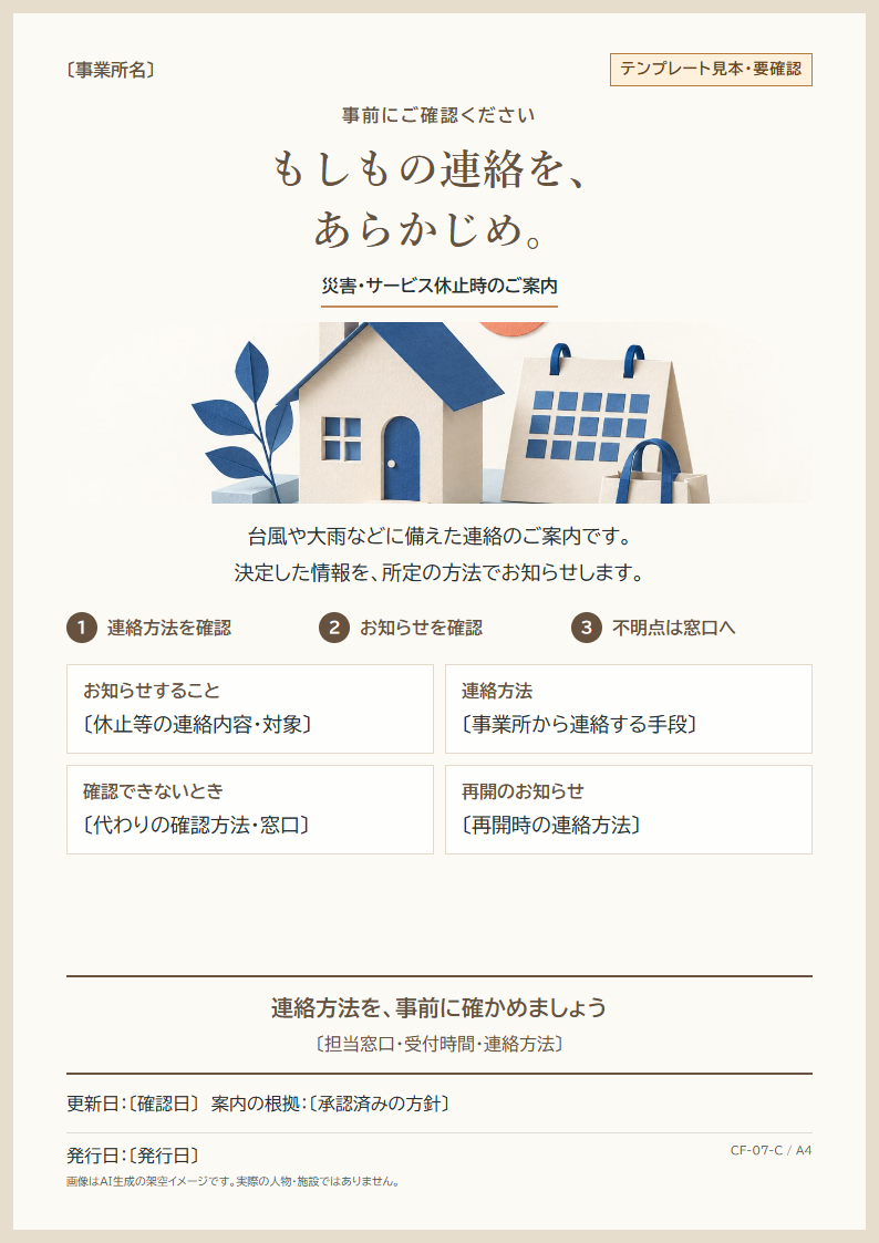 温かな手描き